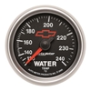 Picture of GM Black Series 2-1/16" Water Temperature Gauge, 120-240 F