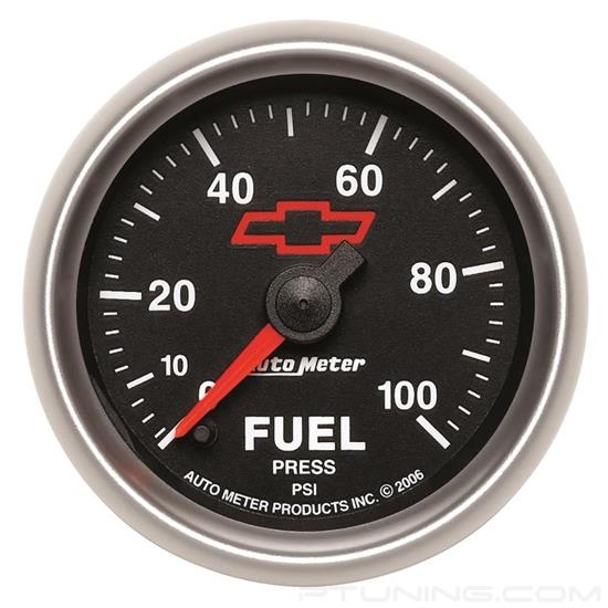 Picture of GM Black Series 2-1/16" Fuel Pressure Gauge, 0-100 PSI
