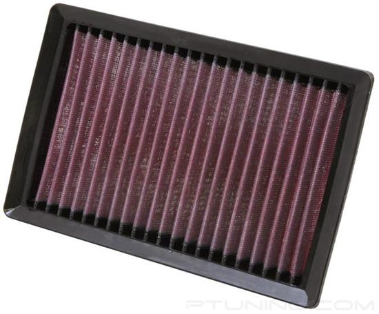 Picture of Powersport Panel Red Air Filter (9.125" L x 6.156" W x 1.125" H) - Race Version