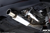 Picture of Silent Hi-Power Series 304 SS Axle-Back Exhaust System with Single Rear Exit