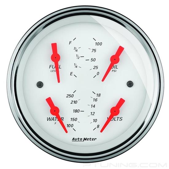 Picture of Arctic White Series 5" Quad Gauge