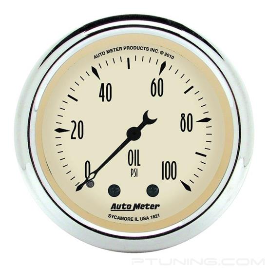 Picture of Antique Beige Series 2-1/16" Oil Pressure Gauge, 0-100 PSI