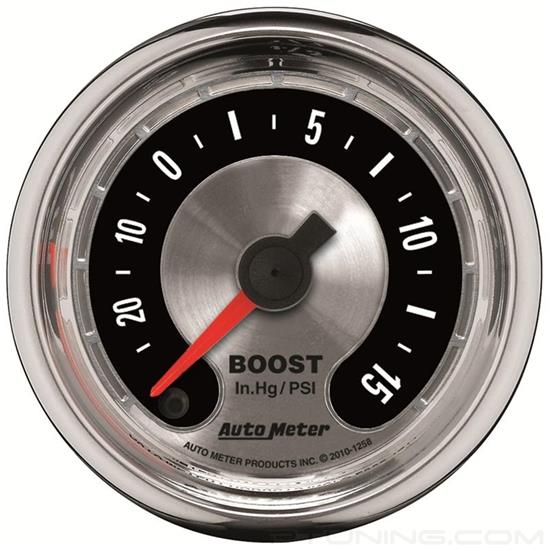 Picture of American Muscle Series 2-1/16" Boost/Vacuum Gauge, 30 In Hg/15 PSI