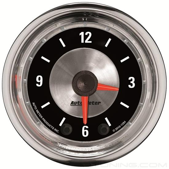 Picture of American Muscle Series 2-1/16" Clock Gauge, 12 Hour