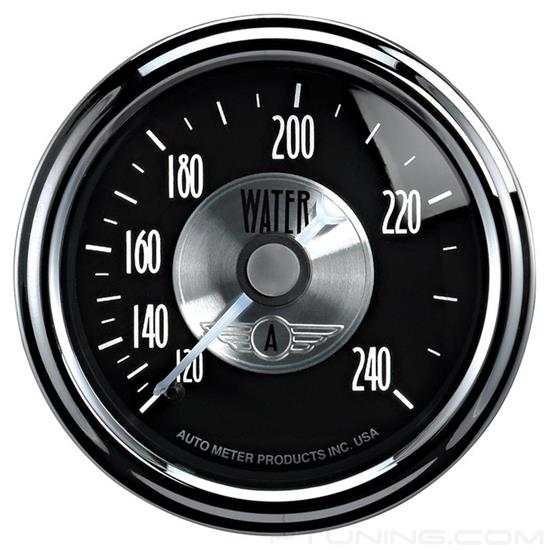 Picture of Prestige Black Diamond Series 2-1/16" Water Temperature Gauge, 120-240 F