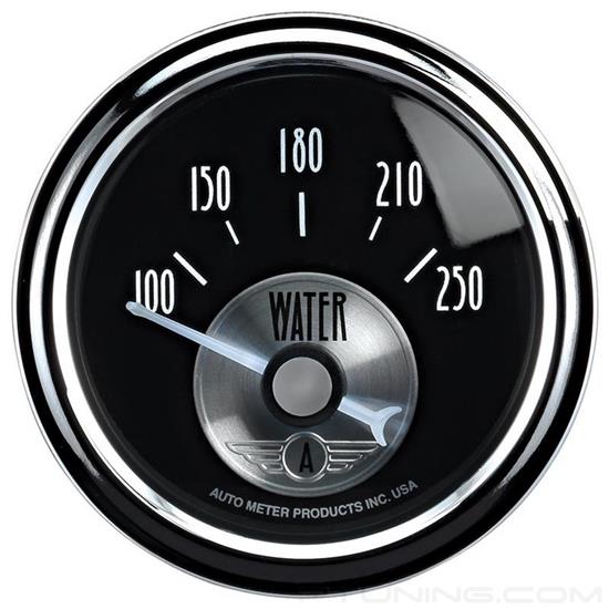 Picture of Prestige Black Diamond Series 2-1/16" Water Temperature Gauge, 100-250 F