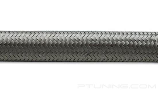 Picture of Stainless Steel Braided Flex Hose, 4AN Hose, 2 Foot Length