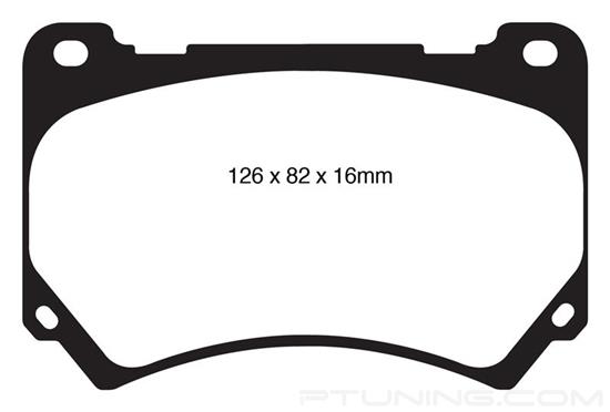 Picture of Greenstuff 2000 Series Sport Front Brake Pads