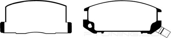 Picture of Greenstuff 2000 Series Sport Rear Brake Pads
