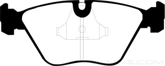 Picture of Greenstuff 2000 Series Sport Front Brake Pads
