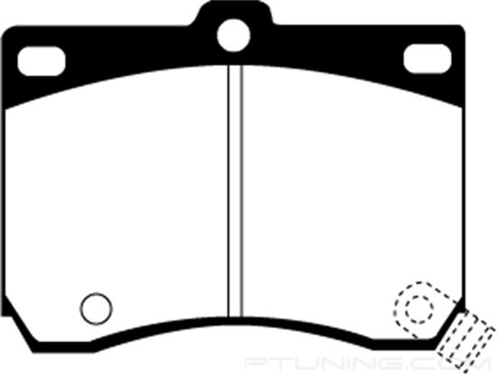 Picture of Greenstuff 2000 Series Sport Front Brake Pads