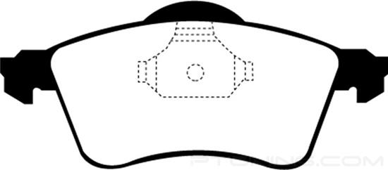 Picture of Greenstuff 6000 Series Truck and SUV Front Brake Pads