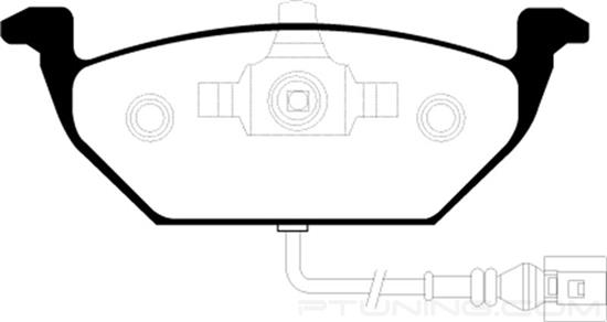 Picture of Greenstuff 2000 Series Sport Front Brake Pads