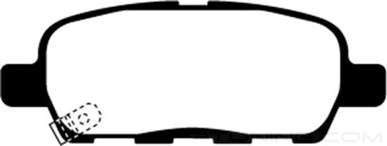 Picture of Greenstuff 2000 Series Sport Rear Brake Pads