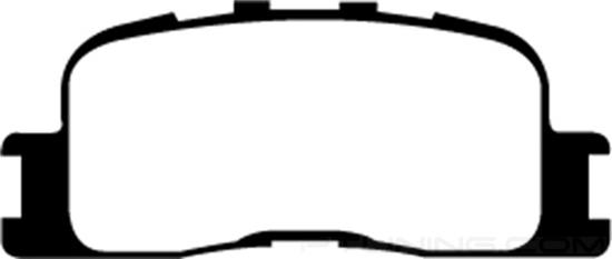 Picture of Greenstuff 2000 Series Sport Rear Brake Pads