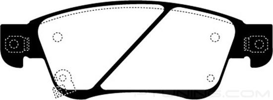 Picture of Greenstuff 2000 Series Sport Front Brake Pads