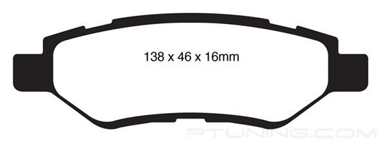 Picture of Greenstuff 2000 Series Sport Rear Brake Pads