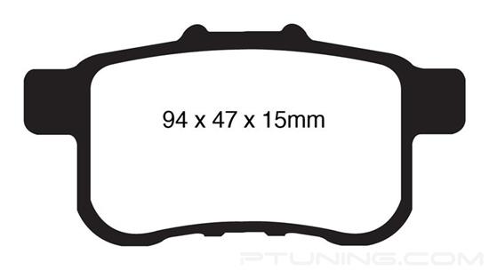 Picture of Greenstuff 2000 Series Sport Rear Brake Pads