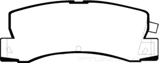 Picture of Greenstuff 2000 Series Sport Rear Brake Pads