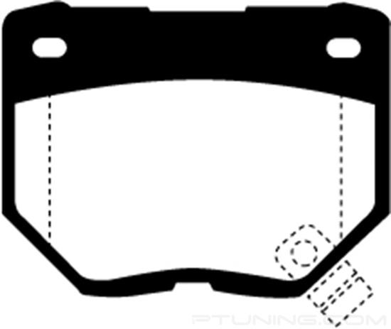 Picture of Greenstuff 2000 Series Sport Rear Brake Pads