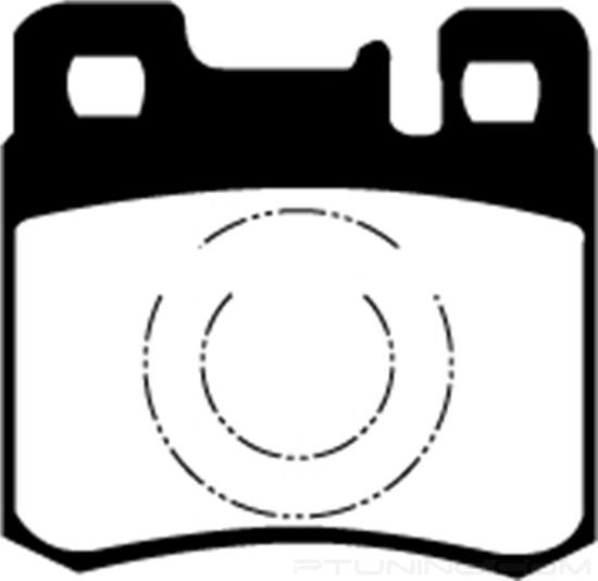 Picture of Greenstuff 2000 Series Sport Rear Brake Pads