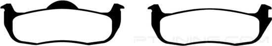 Picture of Greenstuff 6000 Series Truck and SUV Rear Brake Pads