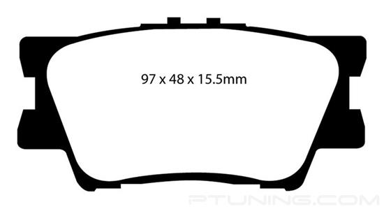 Picture of Greenstuff 6000 Series Truck and SUV Rear Brake Pads
