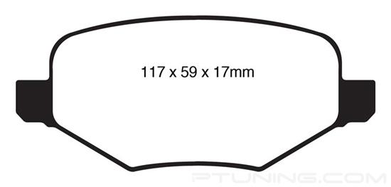Picture of Greenstuff 2000 Series Sport Rear Brake Pads