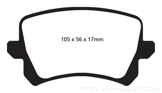 Picture of Greenstuff 2000 Series Sport Rear Brake Pads