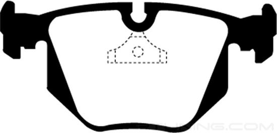 Picture of Greenstuff 2000 Series Sport Rear Brake Pads