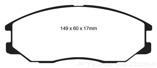 Picture of Greenstuff 6000 Series Truck and SUV Front Brake Pads