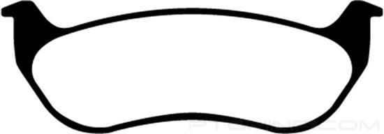 Picture of Greenstuff 6000 Series Truck and SUV Rear Brake Pads