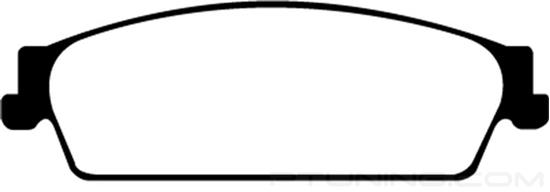 Picture of Greenstuff 6000 Series Truck and SUV Rear Brake Pads