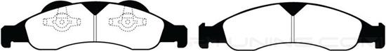 Picture of Greenstuff 6000 Series Truck and SUV Front Brake Pads