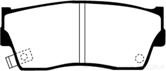 Picture of Greenstuff 6000 Series Truck and SUV Front Brake Pads