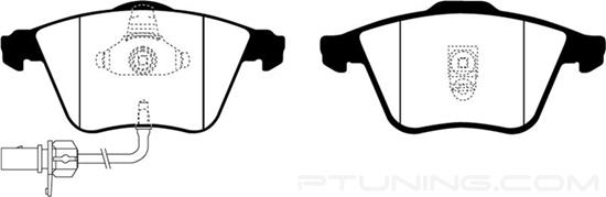 Picture of Greenstuff 2000 Series Sport Front Brake Pads