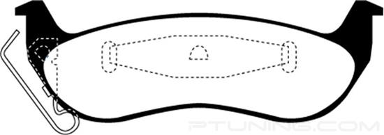 Picture of Greenstuff 2000 Series Sport Rear Brake Pads