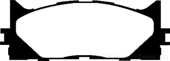 Picture of Greenstuff 2000 Series Sport Front Brake Pads