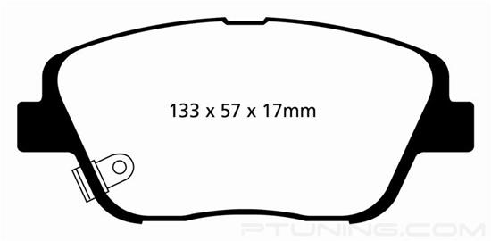 Picture of Greenstuff 2000 Series Sport Front Brake Pads