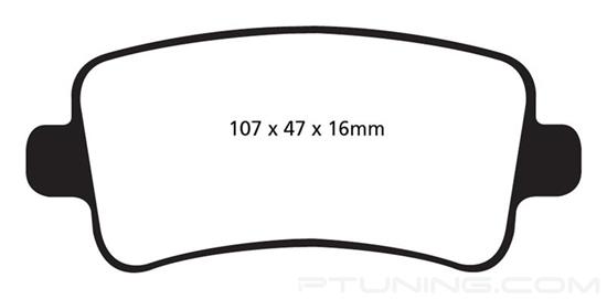 Picture of Greenstuff 2000 Series Sport Rear Brake Pads