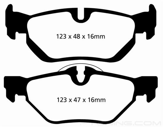 Picture of Greenstuff 2000 Series Sport Rear Brake Pads