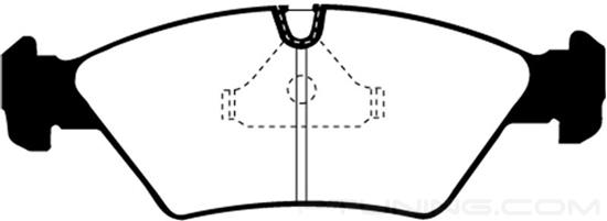 Picture of Greenstuff 2000 Series Sport Front Brake Pads
