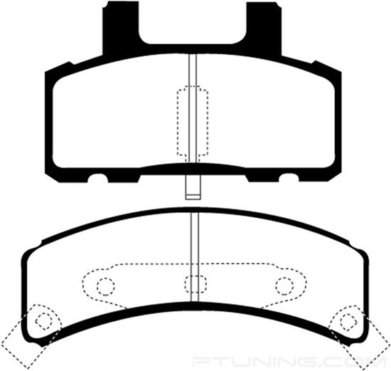 Picture of Greenstuff 2000 Series Sport Front Brake Pads