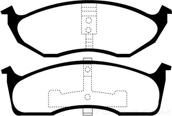 Picture of Greenstuff 2000 Series Sport Front Brake Pads