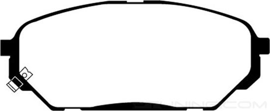 Picture of Greenstuff 6000 Series Truck and SUV Front Brake Pads