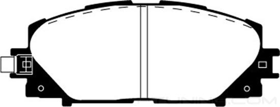 Picture of Greenstuff 2000 Series Sport Front Brake Pads