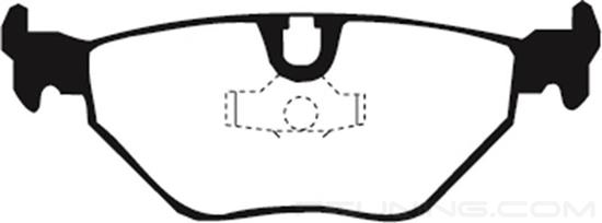 Picture of Greenstuff 2000 Series Sport Rear Brake Pads