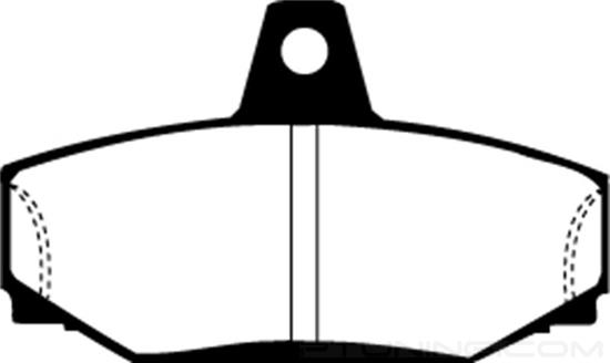 Picture of Greenstuff 2000 Series Sport Rear Brake Pads