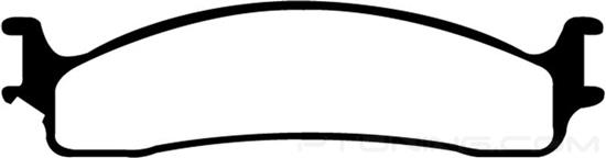 Picture of Greenstuff 6000 Series Truck and SUV Front Brake Pads