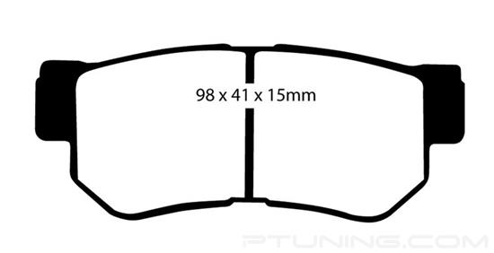 Picture of Greenstuff 2000 Series Sport Rear Brake Pads